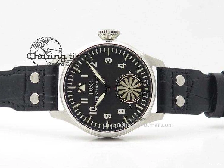MIROTIME 0820 Breathable Big Pilot “Markus Buhler” IW5003 Turbine Movement V6F Best Edition On Leather Strap A 7334